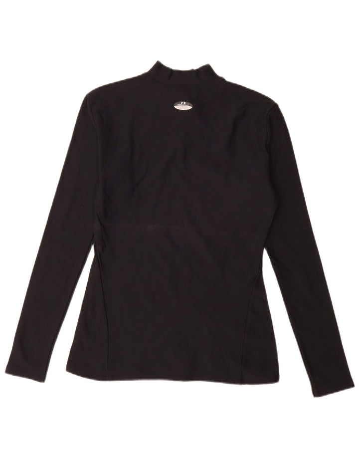 Топ с длинным рукавом для девочек UNDER ARMOR, 13-14 лет, черный