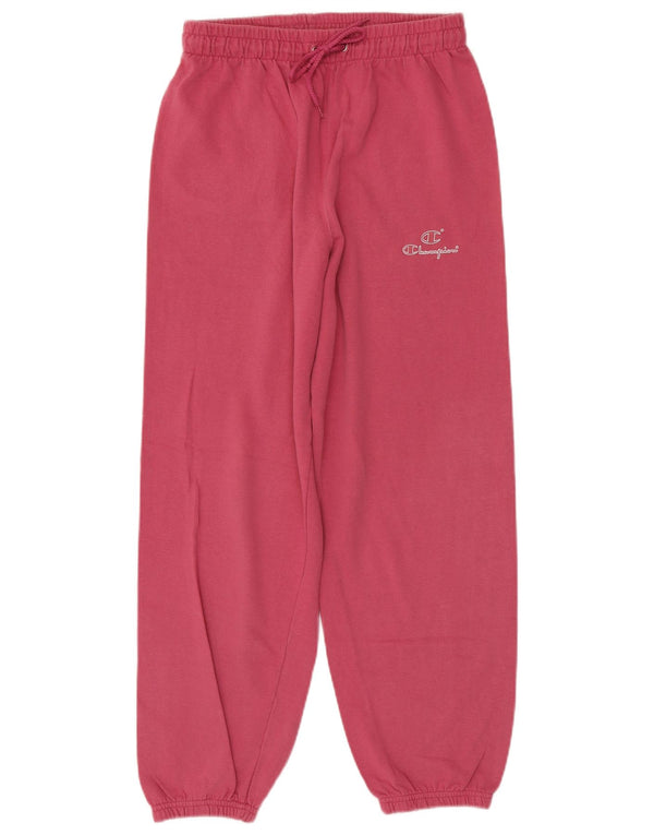 Женские спортивные брюки Champion, джоггеры, Великобритания, 16, большие розовые, хлопок