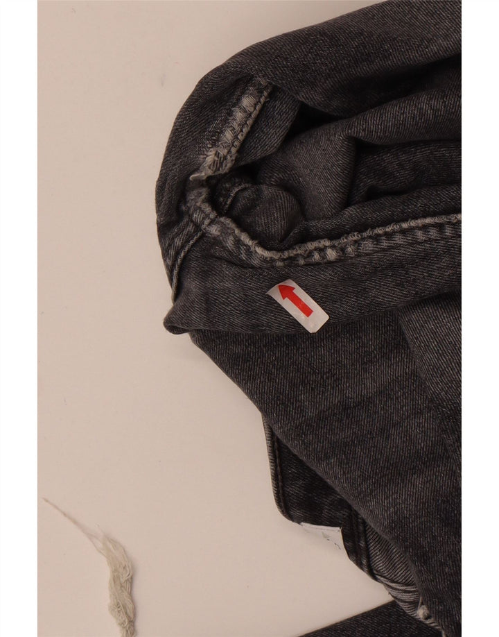 Женские укороченные джинсы Zara EU 36 XS W26 L25 Серые