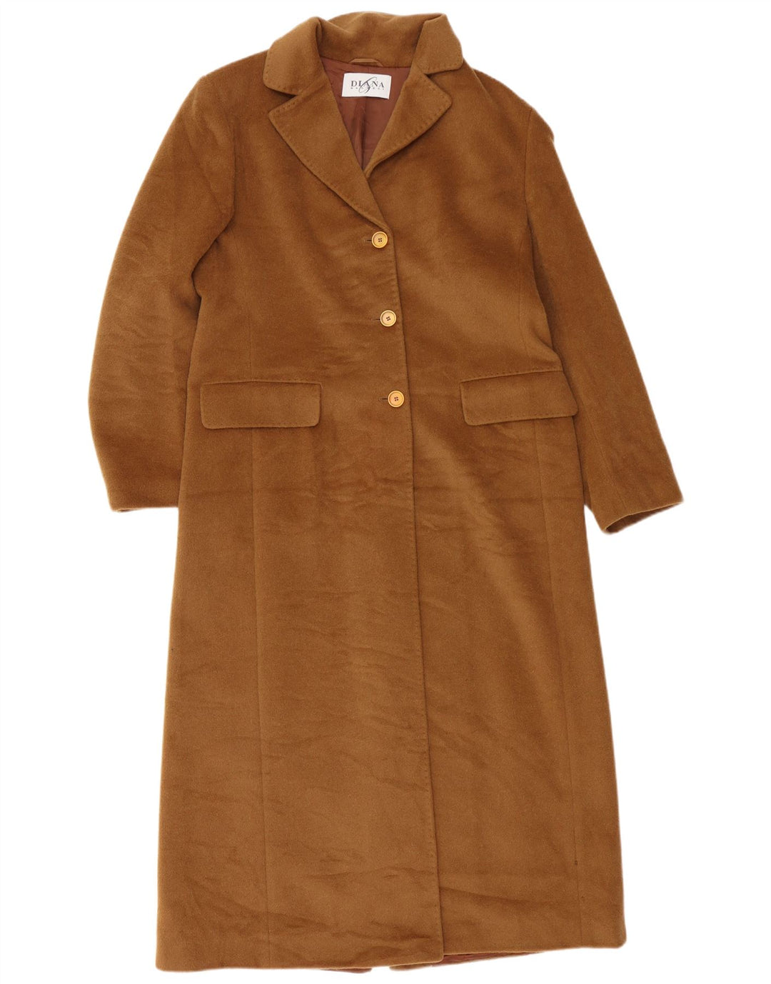 Женское пальто Diana Gallesi UK 12 Medium Brown Mohair