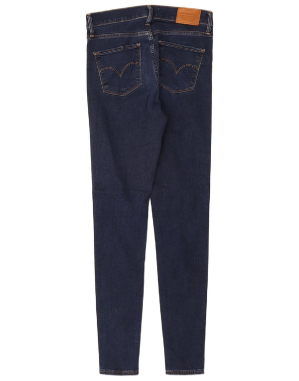 Женские джинсы скинни LEVI'S W27 L30 Синие, хлопок