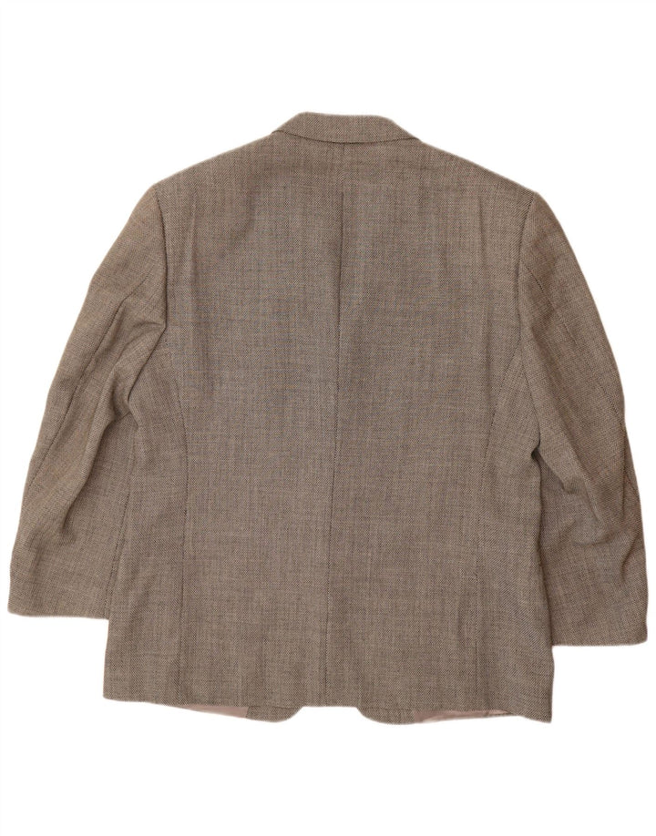 Мужской пиджак VERSACE на 3 пуговицах UK 42 XL, серая шерсть