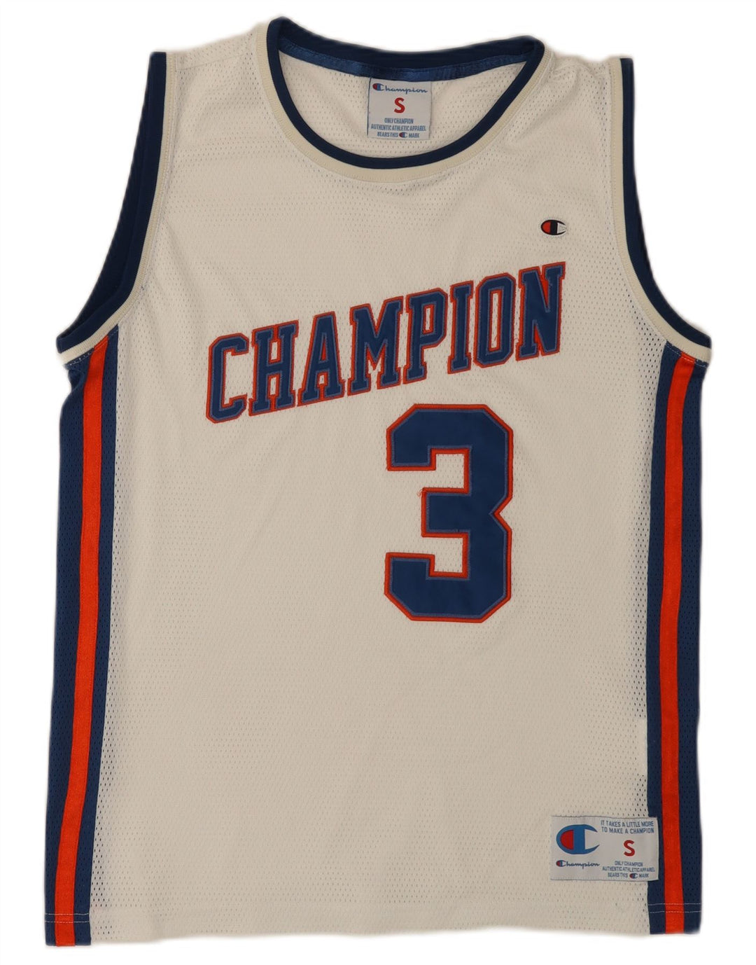 Мужской жилет Champion с графическим рисунком, маленький белый полиэстер с цветными блоками