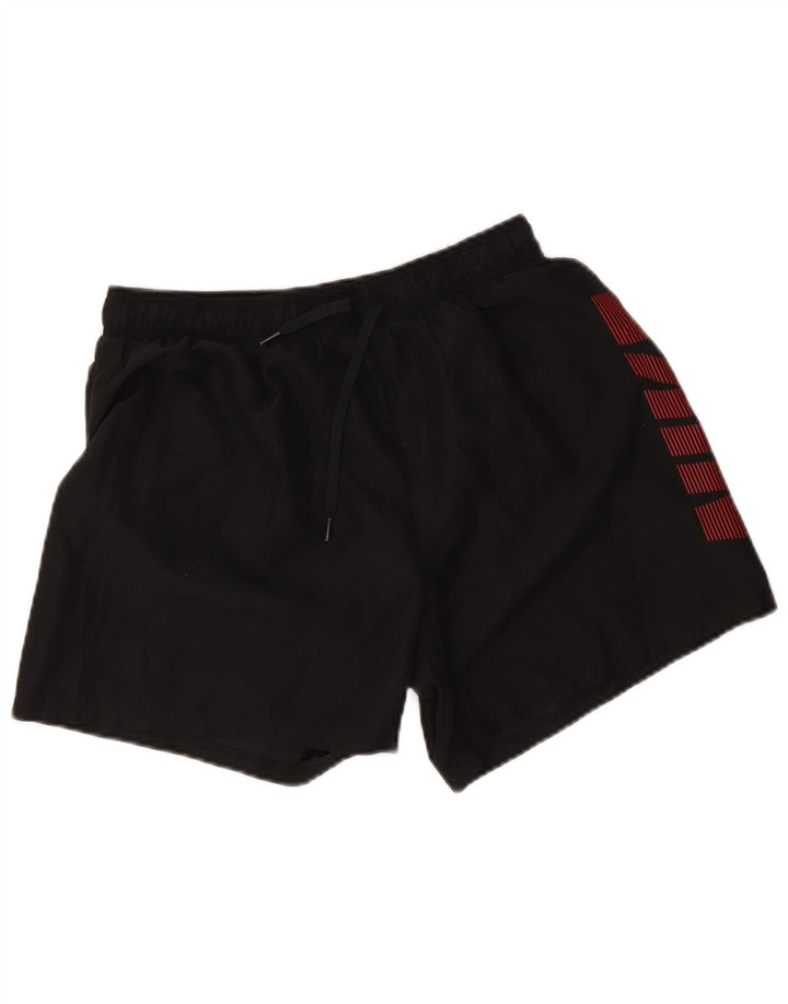 Мужские спортивные шорты Nike Dri Fit с графическим рисунком, большие черные из полиэстера