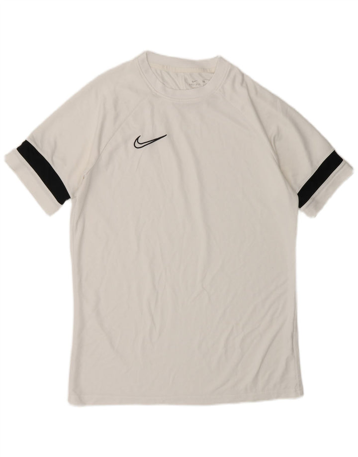 Мужская футболка Nike Top Medium White из полиэстера, спортивная