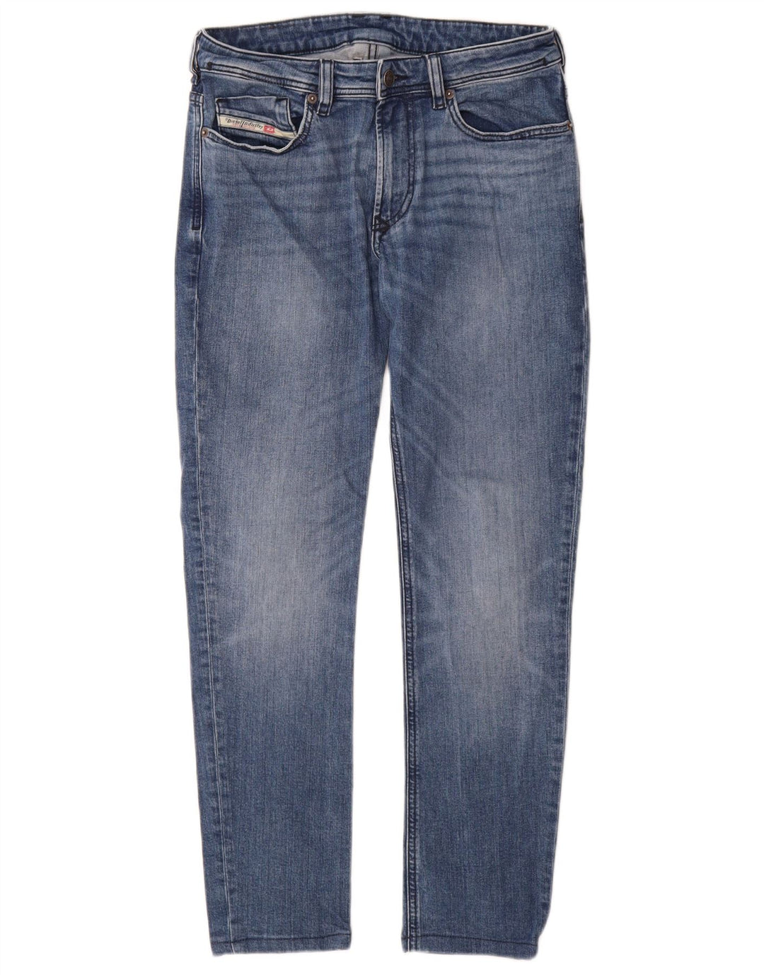 Женские узкие джинсы Diesel W29 L29, синие, хлопок