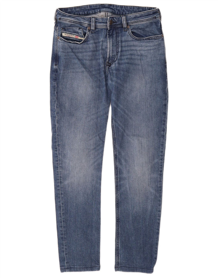 Женские узкие джинсы Diesel W29 L29, синие, хлопок