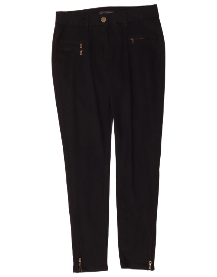 Женские узкие брюки карго Marks & Spencer UK 12 Medium W30 L29 Темно-синие