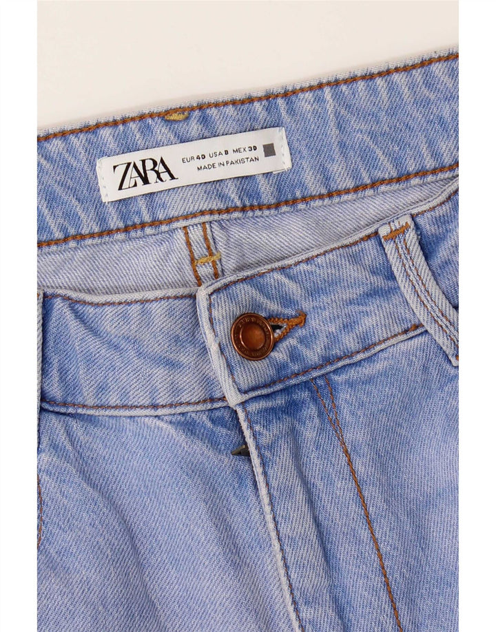Женские зауженные джинсы Zara EU 40 Medium W30 L28 Синие