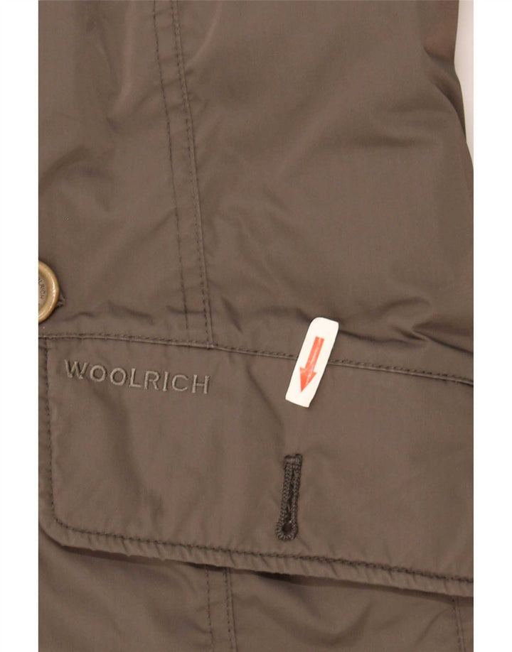 Женское пальто Woolrich UK 16, большой цвет хаки