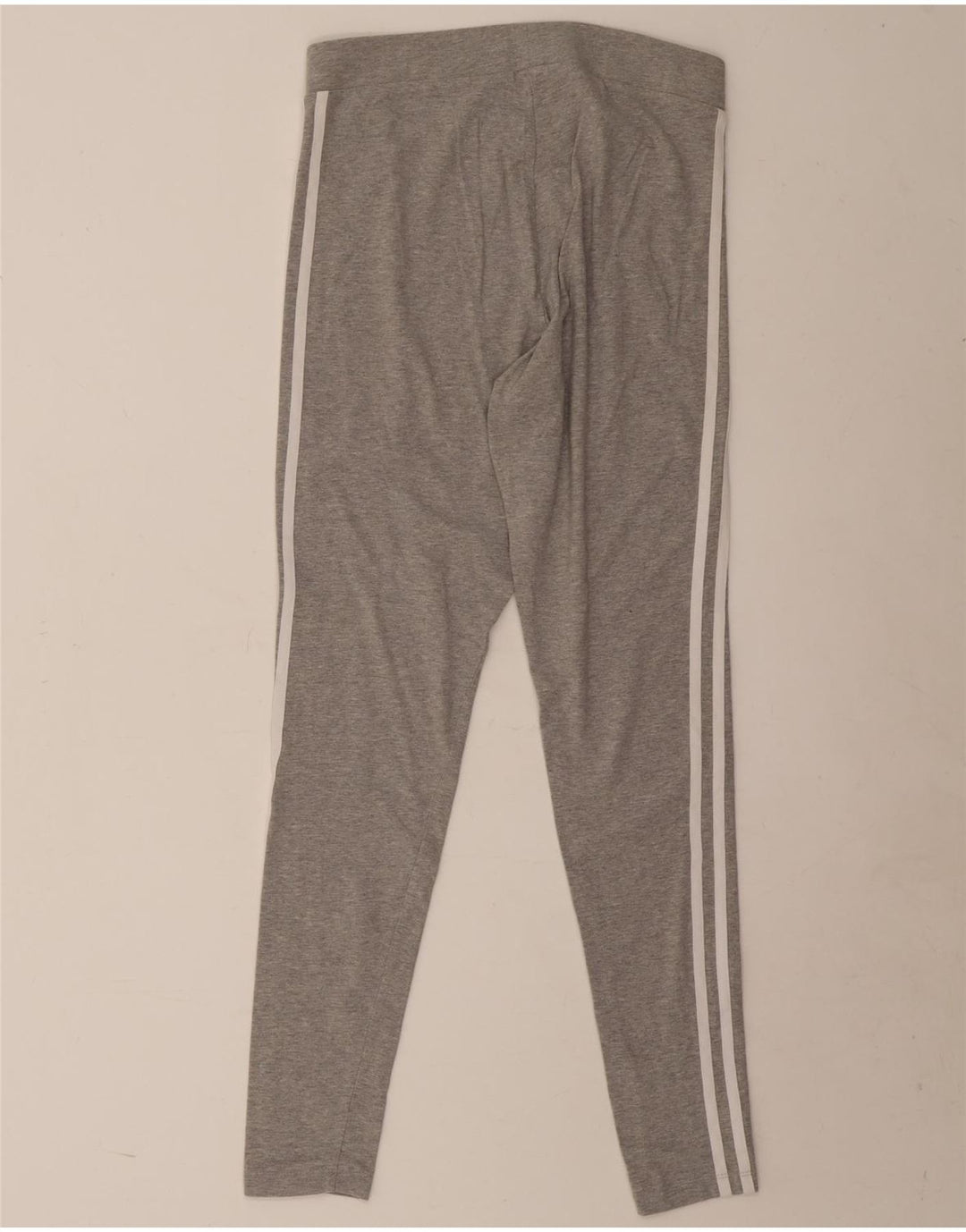Женские леггинсы Adidas UK 14, средний серый хлопок с крапинками