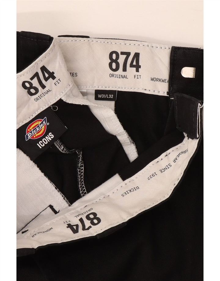 Мужские прямые брюки чинос DICKIES 874 Original Fit W31 L32, черные