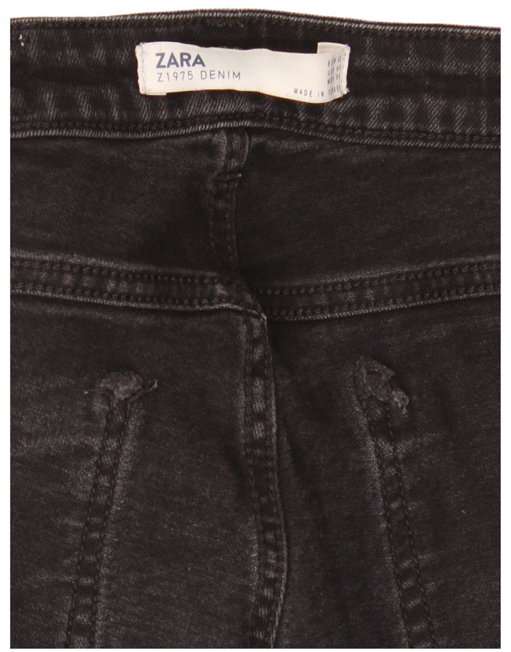 Женские зауженные джинсы Zara EU 40 Medium W30 L28, черные