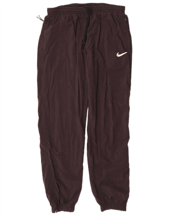 Мужские спортивные брюки Nike, большие черные брюки из полиэстера
