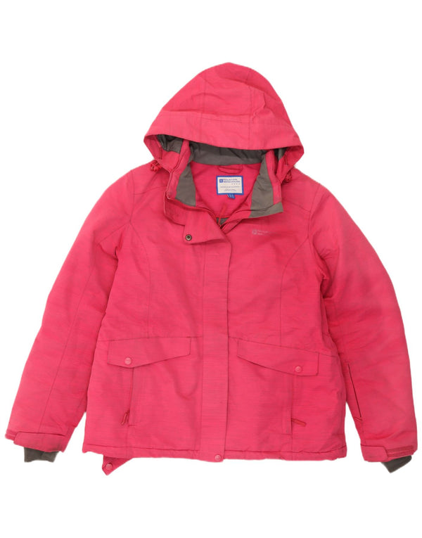 Женская ветровка с капюшоном Mountain Warehouse UK 14, большая розовая