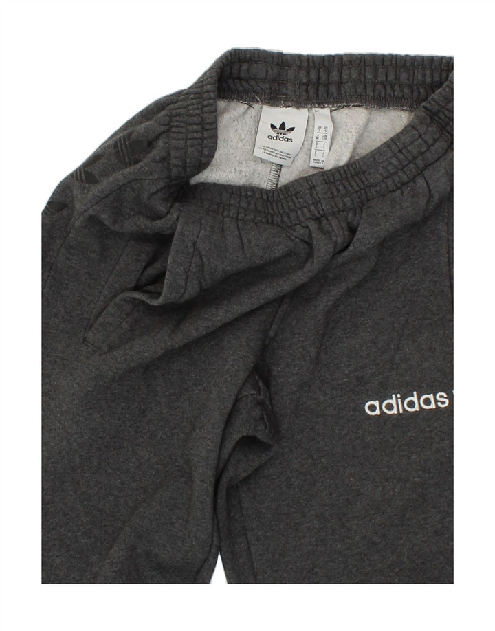 ADIDAS Mens Tracksuit Trousers Joggers Small  Grey Cotton Vintage Adidas and Second-Hand Adidas from Messina Hembry 