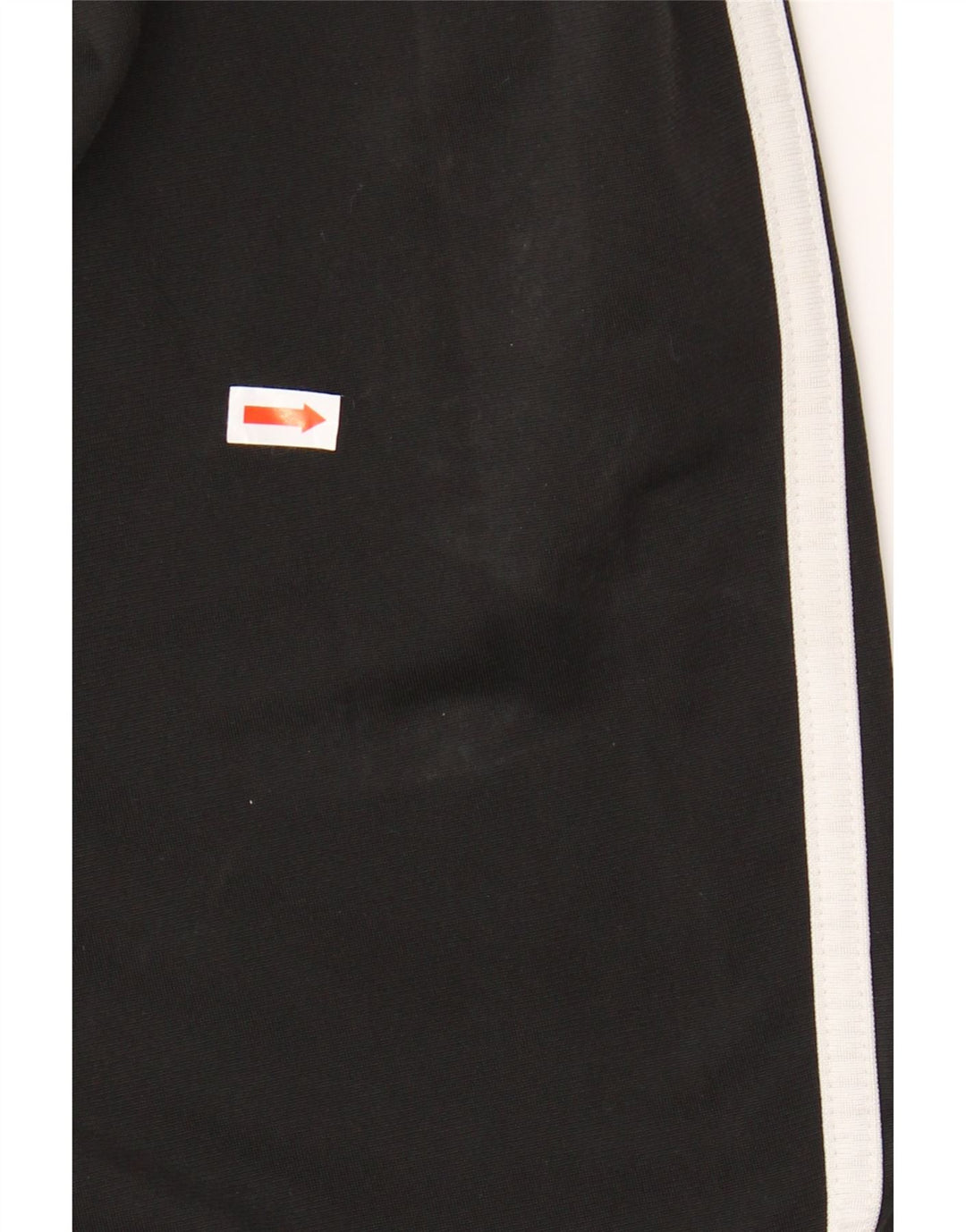 Женские спортивные брюки ADIDAS Джоггеры Великобритания 8/10 маленькие черные полиэстер