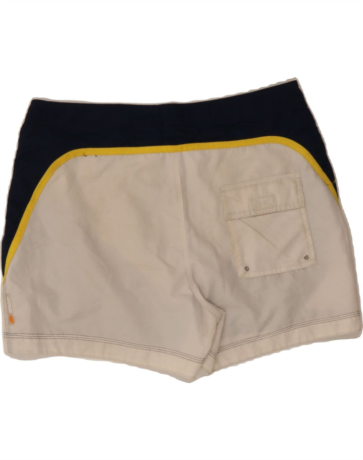 NIKE Mens Swimming Shorts XL  Navy Blue Colourblock Polyester Vintage Nike and Second-Hand Nike from Messina Hembry 