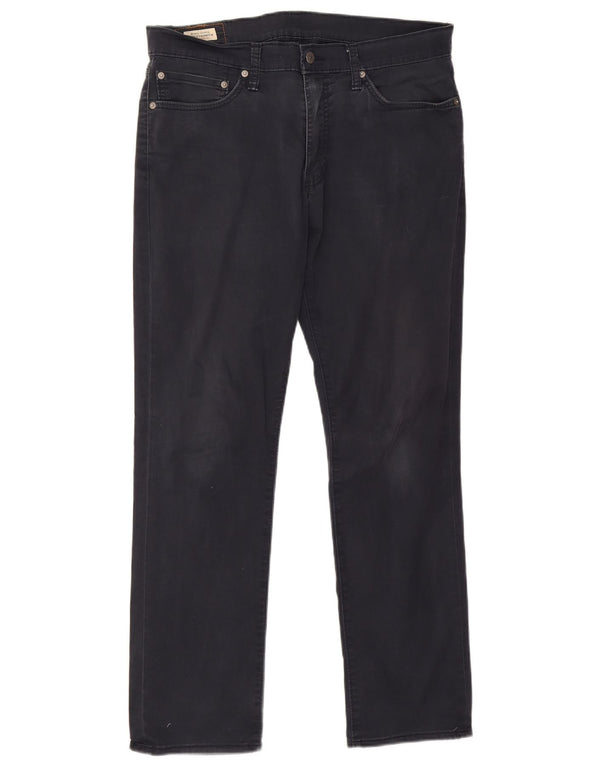 Мужские повседневные брюки Levi's 511 Slim W34 L30 Темно-синие, хлопок