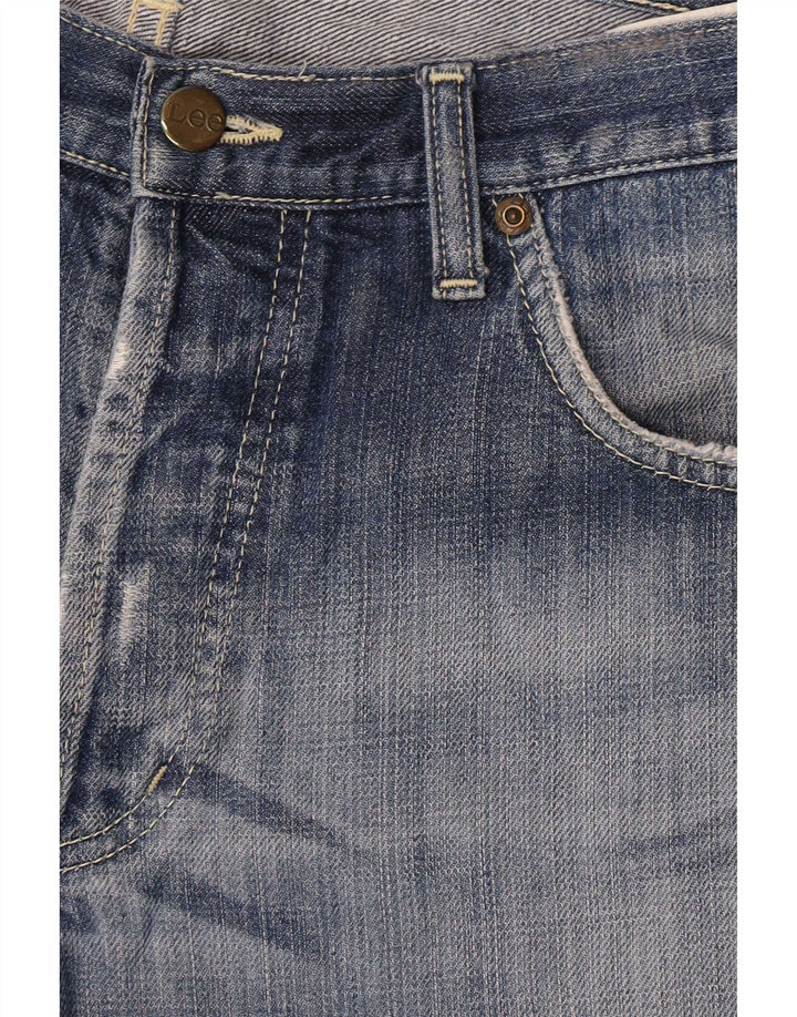 Мужские прямые джинсы Lee Freeburn W34 L30, синий хлопок