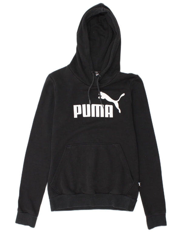 Женский джемпер с капюшоном Puma UK 6 XS, черный хлопок