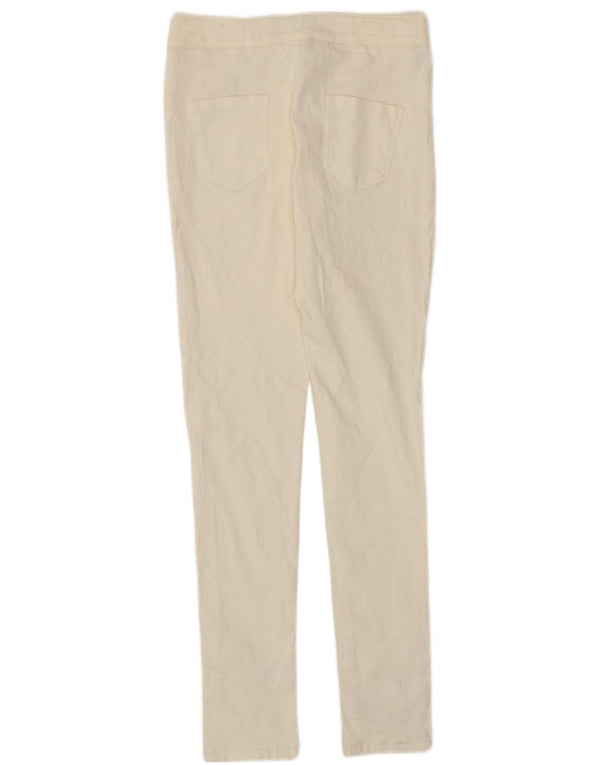 Узкие брюки J Brand для девочек 13–14 лет, XL W28 L27, белый хлопок