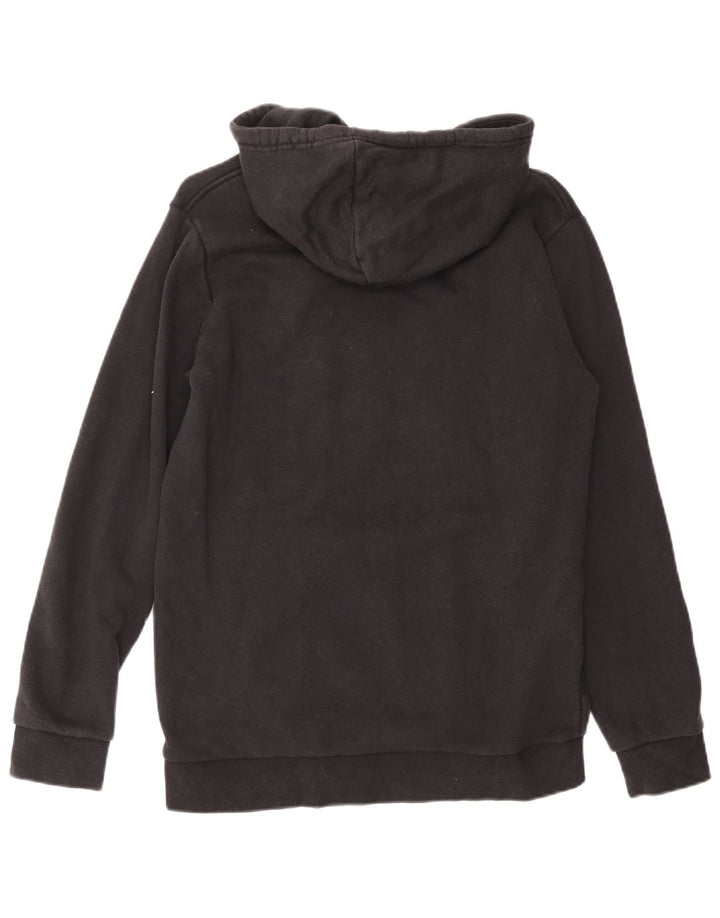 Мужской джемпер с капюшоном Adidas с рисунком, средний черный, хлопок