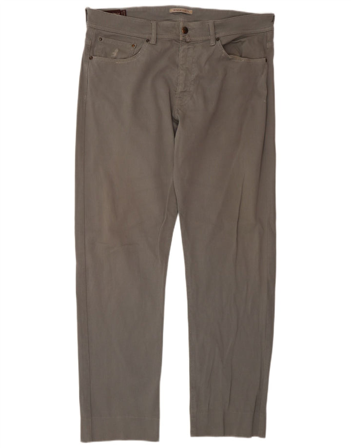 Мужские повседневные брюки Marlboro Classics Regular Slim Fit W34 L34 Серые