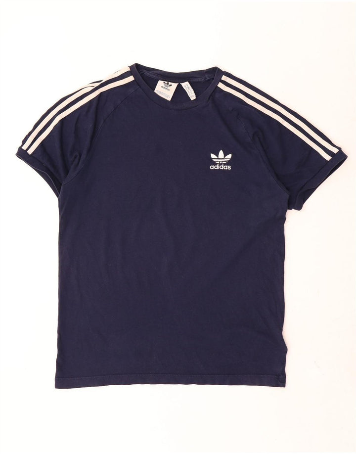 Мужская футболка Adidas Top Medium Navy Blue Хлопок