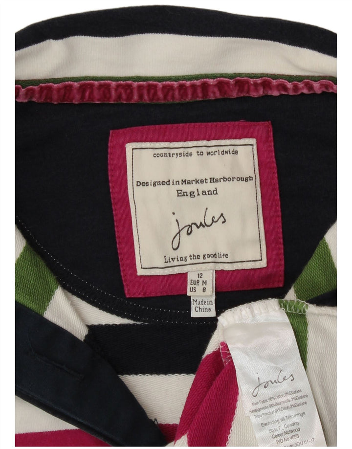 Женский свитер Joules UK 12, средний, разноцветный в полоску