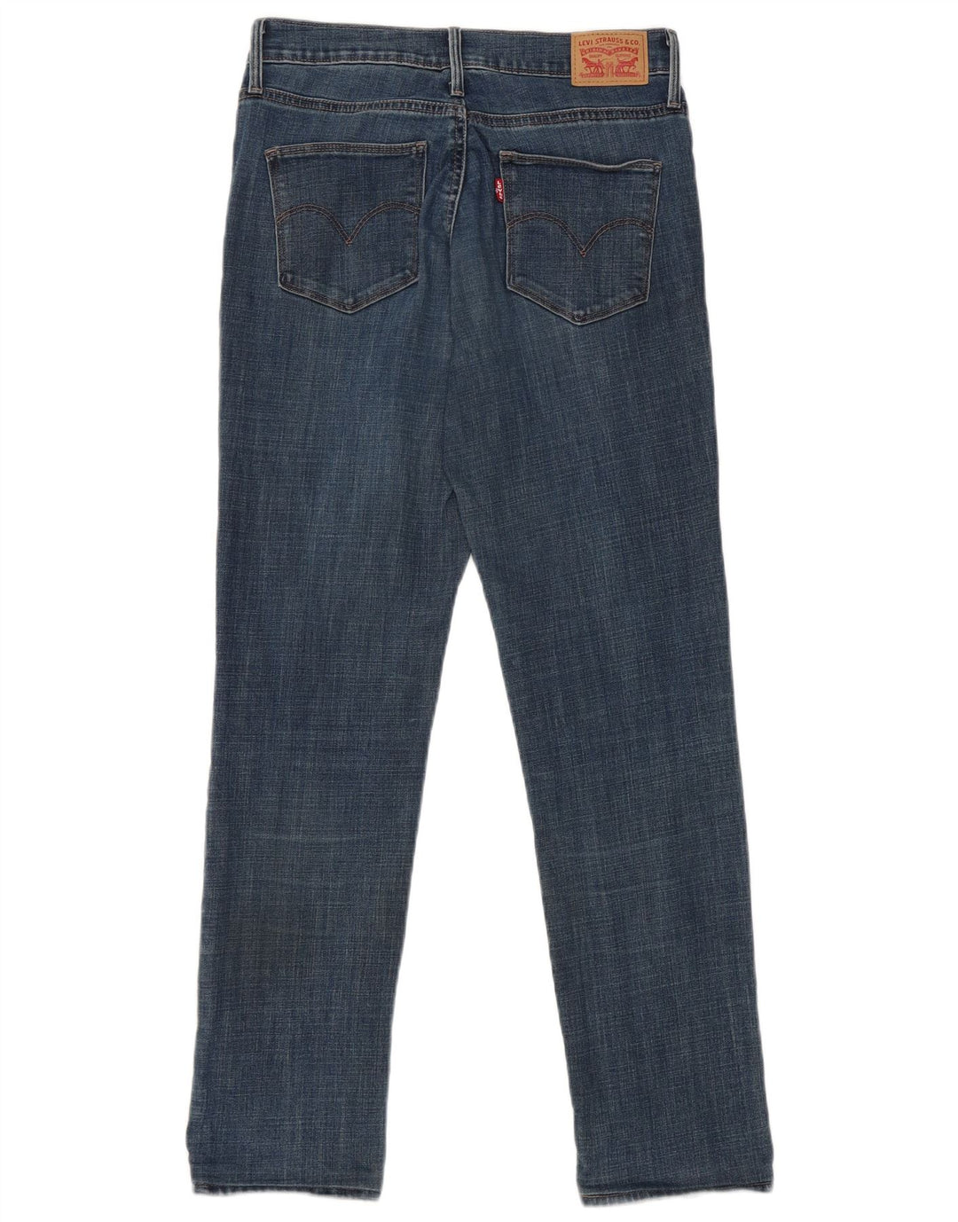 Женские обтягивающие джинсы Levi's W28 L28, темно-синие, хлопок