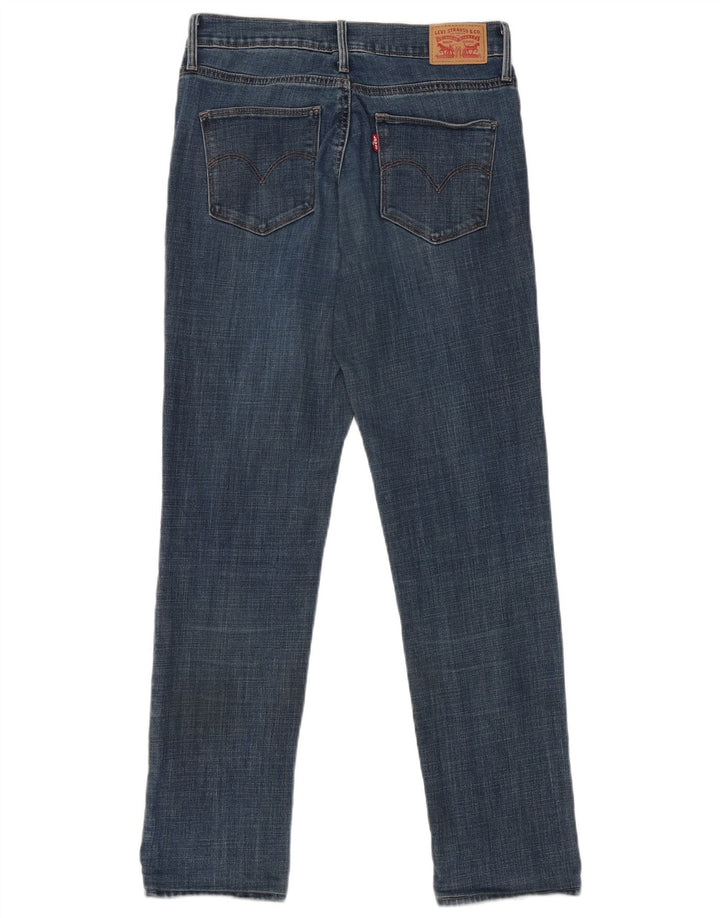 Женские обтягивающие джинсы Levi's W28 L28, темно-синие, хлопок