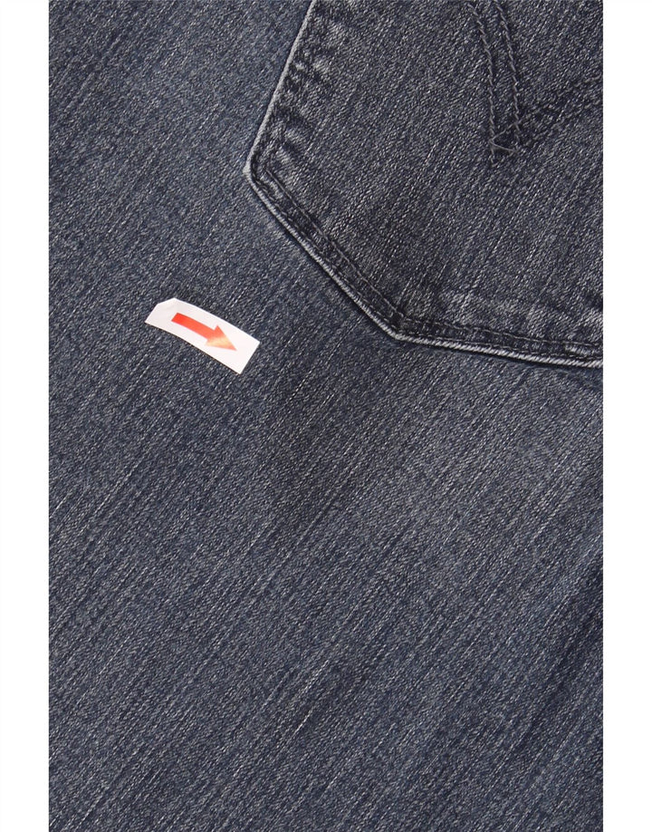 Женские прямые джинсы LEVI'S 505 США 8 Средний W29 L32 Темно-синий хлопок