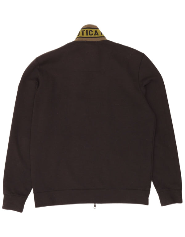 AERONAUTICA MILITARE Мужской спортивный костюм с графическим рисунком, верхняя куртка XL, черный полиэстер