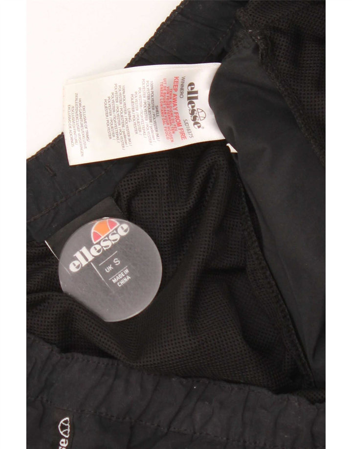 Ellesse Мужские шорты для плавания с рисунком, черные, полиэстер