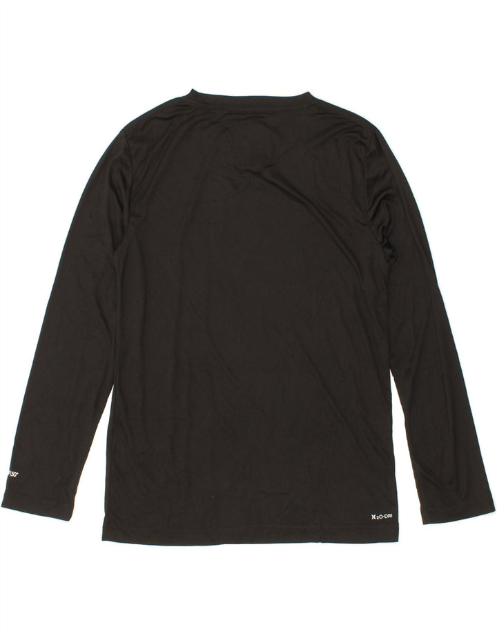 HURLEY Boys Graphic Top Long Sleeve 10-11 Years Black Polyester Vintage Hurley and Second-Hand Hurley from Messina Hembry 