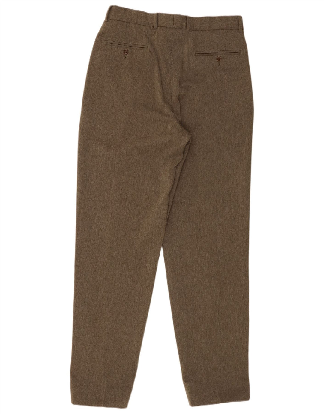 Мужские костюмные брюки Marks & Spencer W32 L33 хаки, новая шерсть
