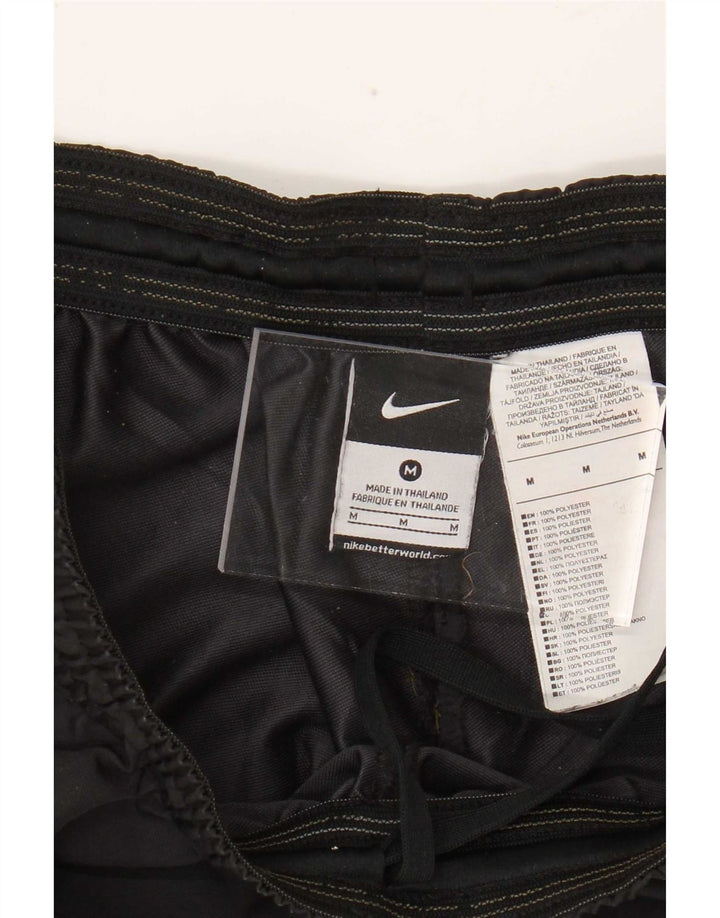 Мужские спортивные шорты с графикой Nike, средний черный полиэстер