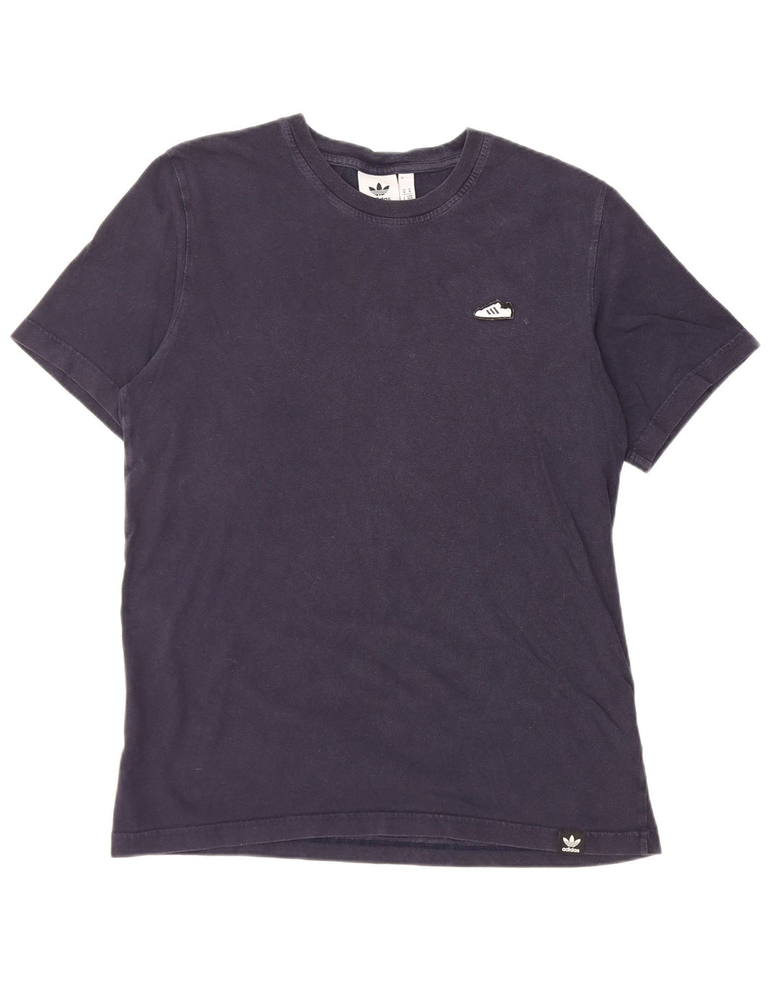 Мужская футболка Adidas Top Medium Navy Blue Хлопок