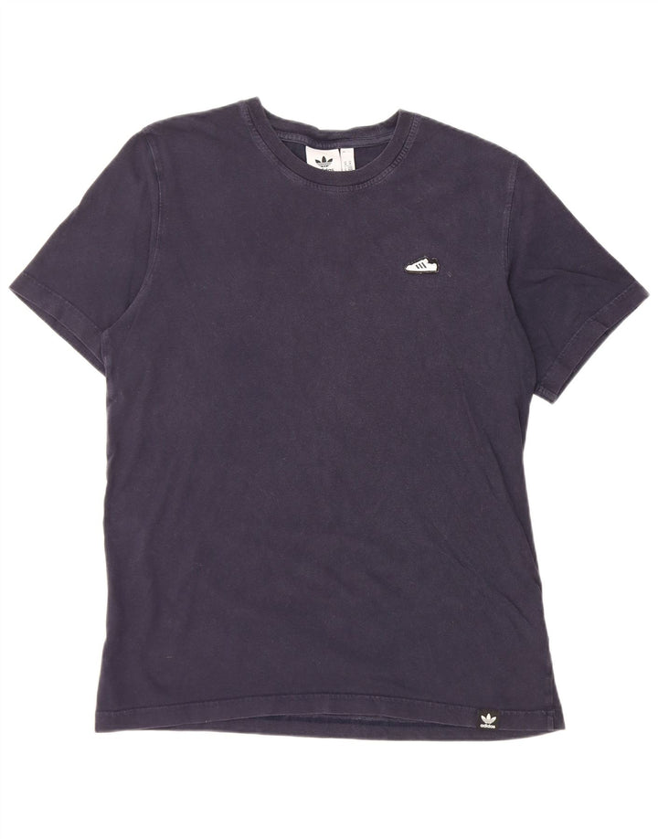 Мужская футболка Adidas Top Medium Navy Blue Хлопок