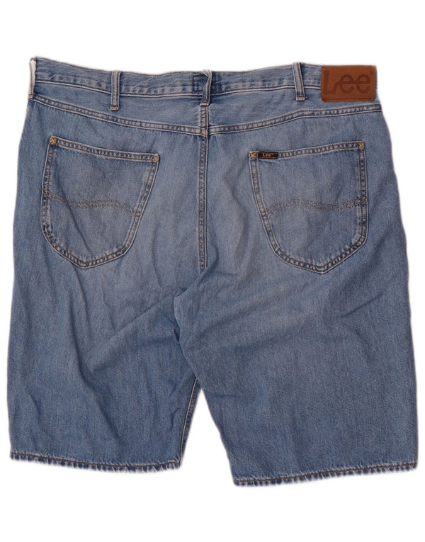 Lee Мужские короткие джинсовые шорты с 5 карманами W38 XL, синие, хлопок