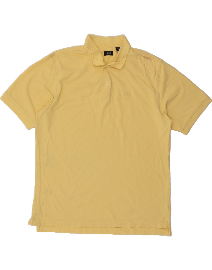 IZOD Mens Polo Shirt XL Yellow Cotton Vintage Izod and Second-Hand Izod from Messina Hembry 