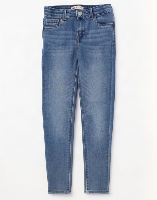 Джинсы Levi's Girls 710 Super Skinny 7-8 лет W20 L23, синий хлопок