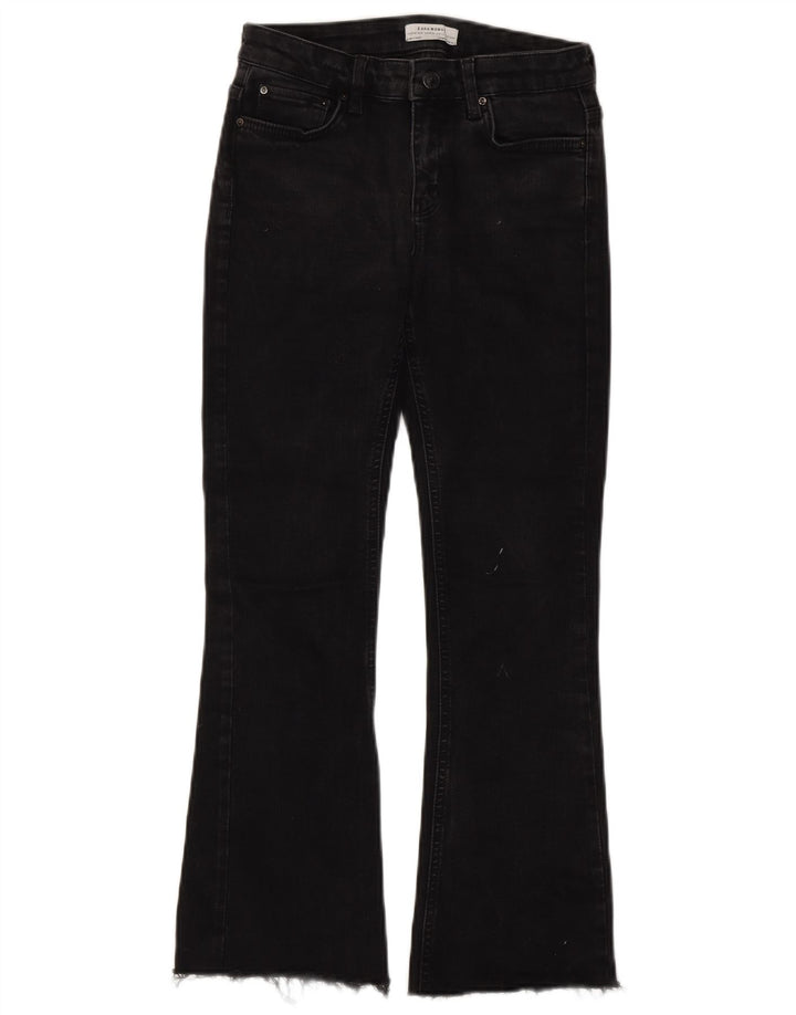 Женские джинсы Bootcut Zara EU 36 XS W26 L26 черные