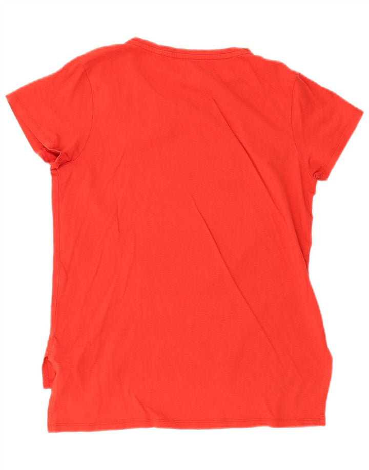 Женская футболка Guess с рисунком Top UK 12, средний красный