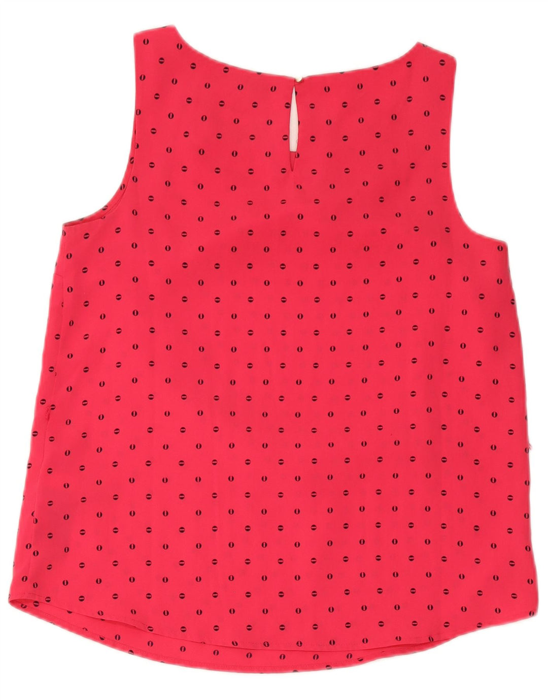 Женская блузка без рукавов Tommy Hilfiger UK 14 Medium Red Spotted