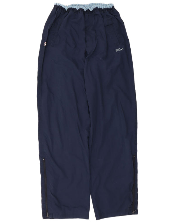 Мужские спортивные брюки Fila XL темно-синие из полиэстера