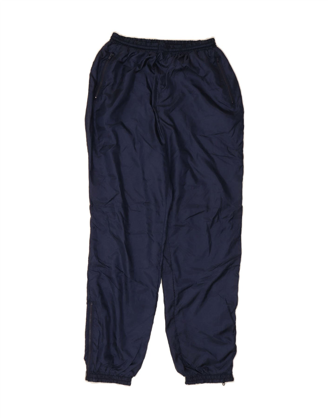 VINTAGE Mens Tracksuit Trousers Joggers 2XL Navy Blue Polyamide Vintage Vintage and Second-Hand Vintage from Messina Hembry 