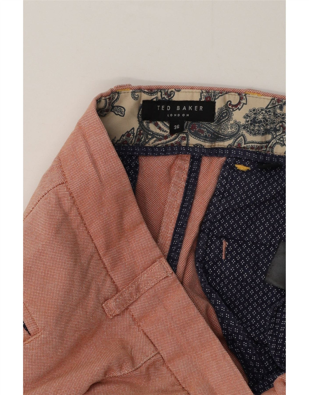 Мужские шорты чинос Ted Baker W36, большие розовые