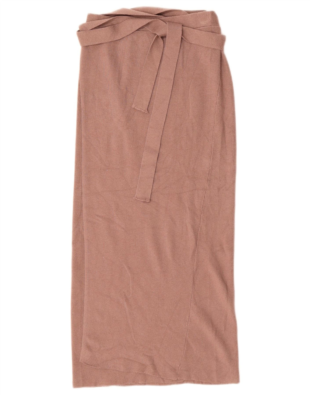 Женская трикотажная юбка с запахом Zara, маленькая W26, коричневая